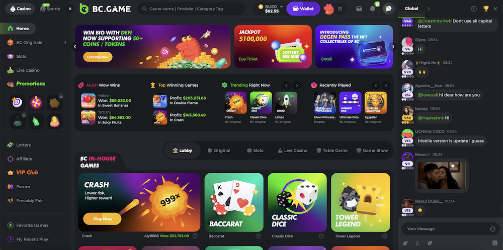 Kasino Kripto BC.Game Indonesia Keuntungan dan Fitur Menarik Kasino Kripto BC.Game Indonesia Keuntungan dan Fitur Menarik